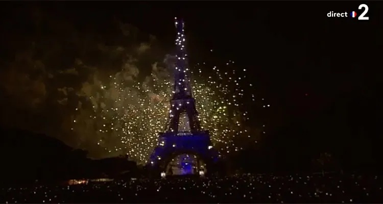 Feu d’artifice du 14 juillet à la Tour Eiffel : quelle audience pour le Concert de Paris 2019 sur France 2 ? Feu d’artifice du 14 juillet à la Tour Eiffel : quelle audience pour le Concert de Paris 2019 sur France 2 ?