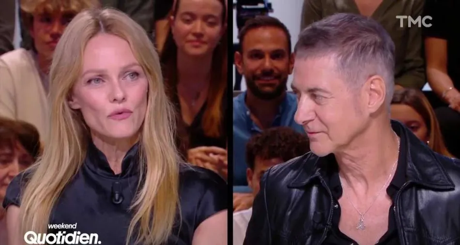 Vanessa Paradis et Etienne Daho dans le best of de Quotidien sur TMC.