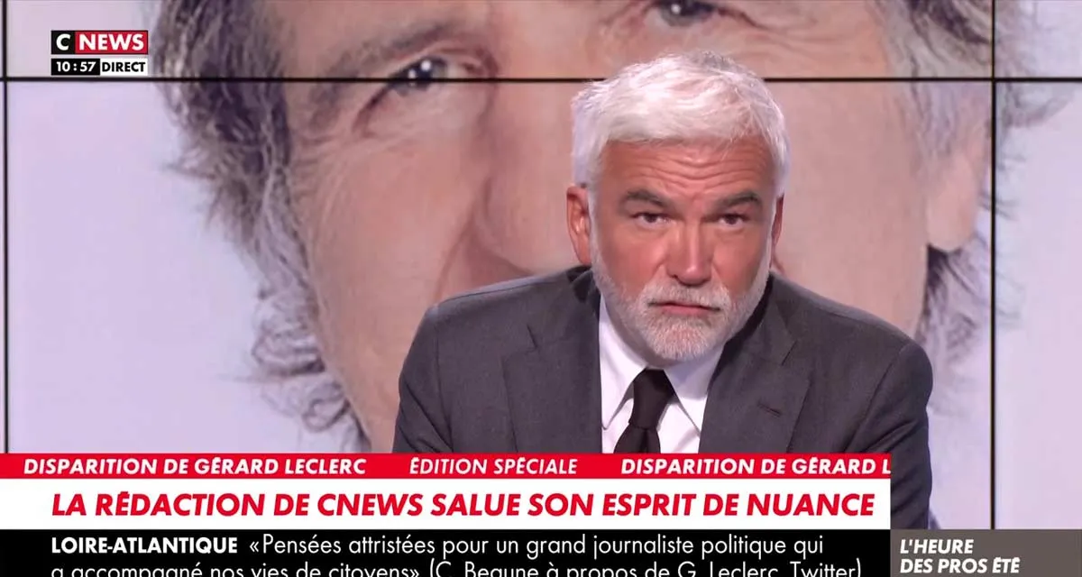 L’émotion de Pascal Praud, des adieux très suivis sur CNews dans L’heure des Pros
