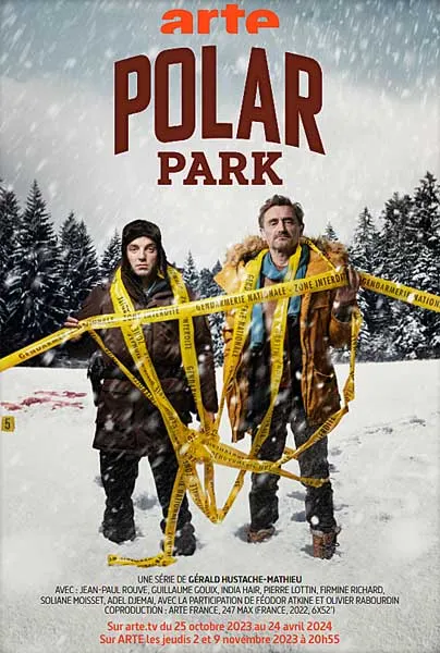 L’affiche de la série Polar Park sur Arte
