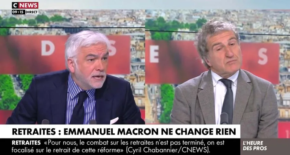 L’heure des Pros : le dérapage choc de Pascal Praud, Charlotte d’Ornellas s’énerve sur CNews L’heure des Pros : le dérapage choc de Pascal Praud, Charlotte d’Ornellas s’énerve sur CNews