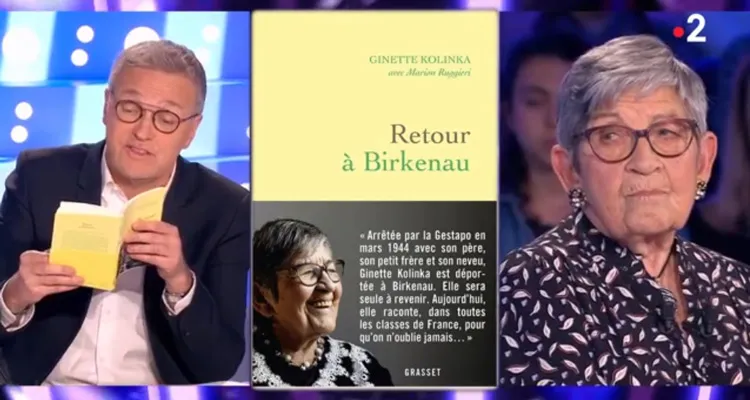 On n’est pas couché : une rescapée d’Auschwitz chez Laurent Ruquier, Christine Angot conserve ses fidèles On n’est pas couché : une rescapée d’Auschwitz chez Laurent Ruquier, Christine Angot conserve ses fidèles
