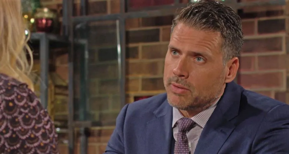 Nick (Joshua Morrow) recadre sévèrement Summer (Allison Lanier) et lui rapelle comment elle a forcé Kyle (Michael Mealor) à l’épouser Nick (Joshua Morrow) recadre sévèrement Summer (Allison Lanier) et lui rapelle comment elle a forcé Kyle (Michael Mealor) à l’épouser