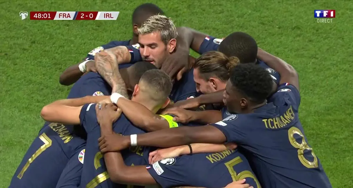 Audiences TV Prime (jeudi 7 septembre 2023) : TF1 explose avec le match France / Irlande, le retour d’Envoyé spécial au coude-à-coude avec En famille sur M6 Audiences TV Prime (jeudi 7 septembre 2023) : TF1 explose avec le match France / Irlande, le retour d’Envoyé spécial au coude-à-coude avec En famille sur M6