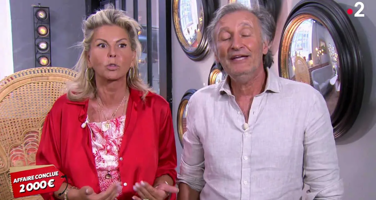 “C’est l’enfer, j’en ai marre !” Caroline Margeridon à bout de nerfs dans Affaire conclue avant l’arrivée de Julia Vignali “C’est l’enfer, j’en ai marre !” Caroline Margeridon à bout de nerfs dans Affaire conclue avant l’arrivée de Julia Vignali