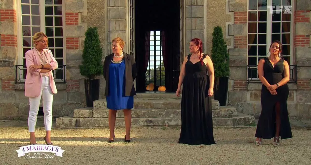 4 mariages pour 1 lune de miel : une candidate quitte l’émission en pleine cérémonie, audiences renversantes pour TFX 4 mariages pour 1 lune de miel : une candidate quitte l’émission en pleine cérémonie, audiences renversantes pour TFX