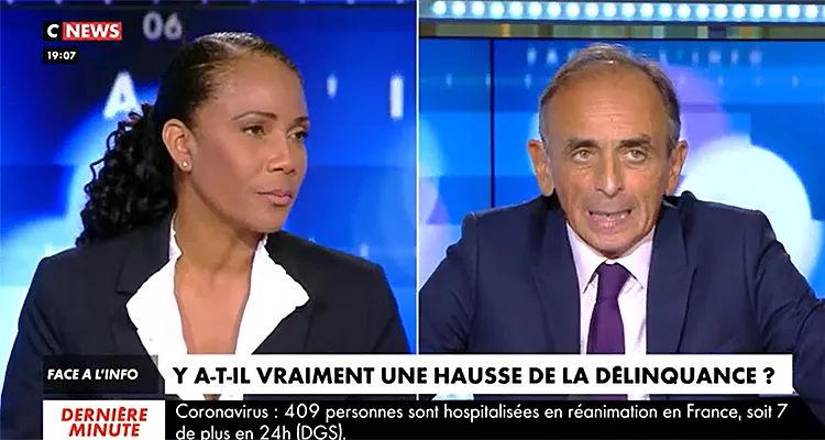 Face à l’info : quelle audience pour Eric Zemmour et son retour avec Christine Kelly ? Face à l’info : quelle audience pour Eric Zemmour et son retour avec Christine Kelly ?