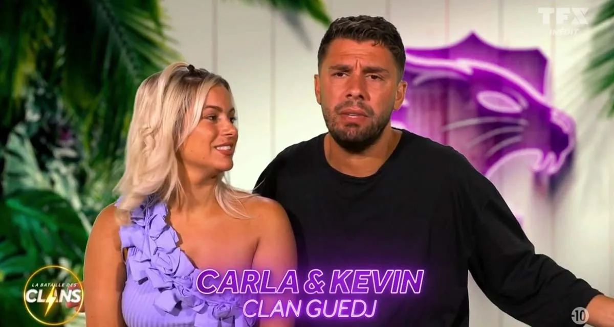 La bataille des couples (spoiler) : Laura L. éliminée, Carla Moreau ridiculisée après sa rupture avec Kévin sur TFX La bataille des couples (spoiler) : Laura L. éliminée, Carla Moreau ridiculisée après sa rupture avec Kévin sur TFX