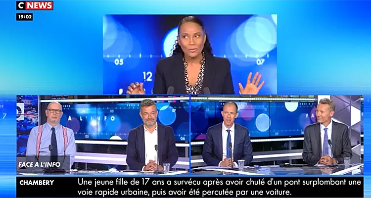 Face à l’info : sans Eric Zemmour, Christine Kelly battue en audience Face à l’info : sans Eric Zemmour, Christine Kelly battue en audience
