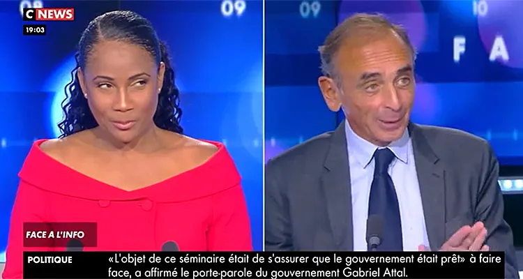 CNews : retour chamboulé pour Eric Zemmour et Christine Kelly ? CNews : retour chamboulé pour Eric Zemmour et Christine Kelly ?