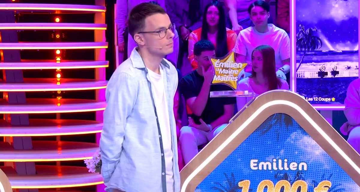 Les 12 coups de midi : en difficulté, Émilien échappe finalement à l’élimination Les 12 coups de midi : en difficulté, Émilien échappe finalement à l’élimination