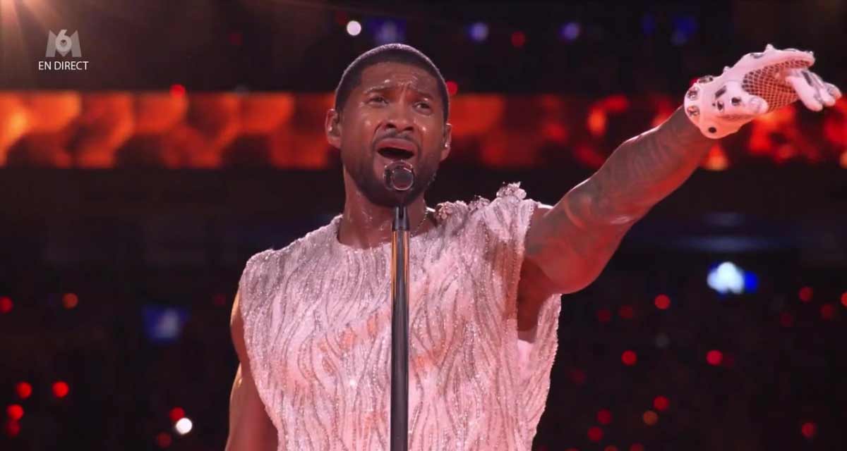 Super Bowl : audience gagnante pour le show d’Usher sur M6