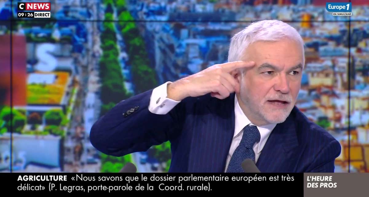 L’Heure des Pros : Pascal Praud accuse un chroniqueur, il s’énerve avant de rendre l’antenne sur CNews