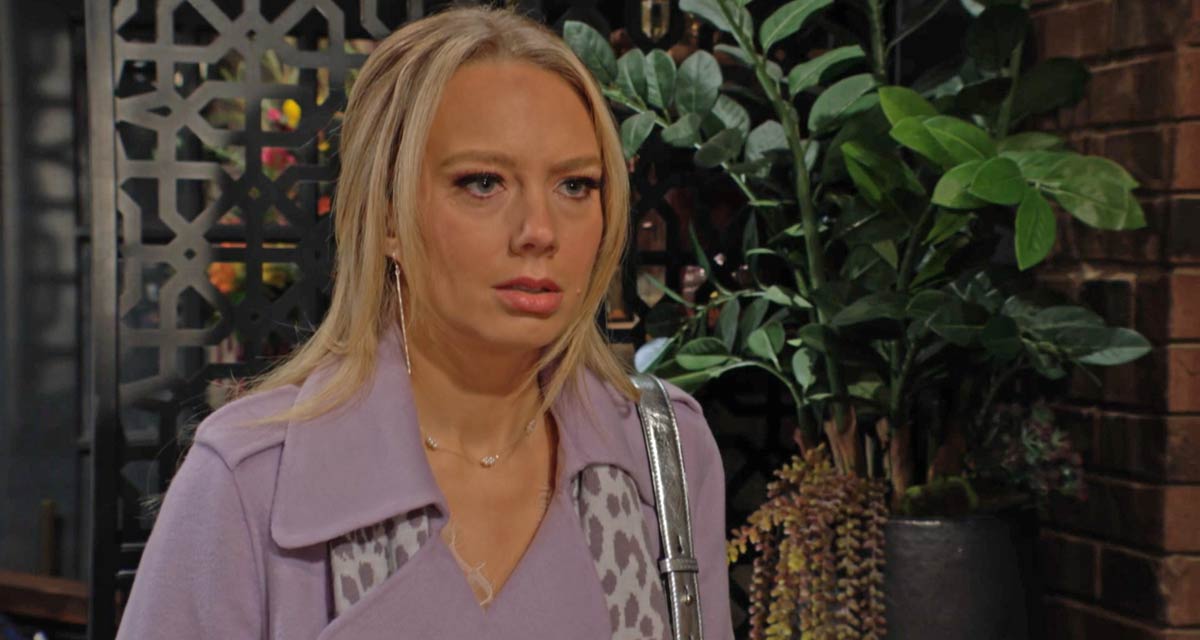 Les feux de l’amour (spoiler) : Chance demande le divorce à Abby Les feux de l’amour (spoiler) : Chance demande le divorce à Abby