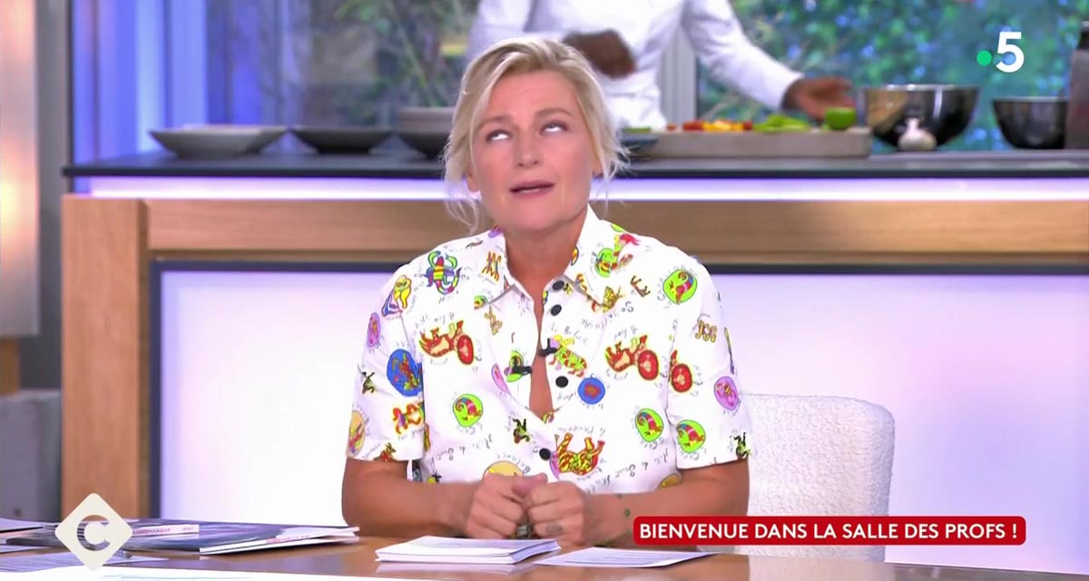 C à vous : la bourde d’Anne-Elisabeth Lemoine face à Calogero sur France 5