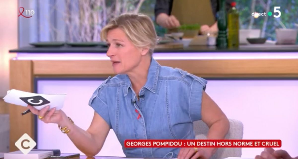 C à vous : Anne-Élisabeth Lemoine provoque un moment de confusion générale sur le plateau