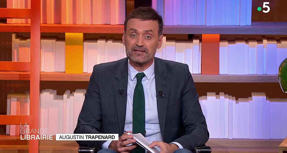 Qui sont les invités de La grande librairie ce soir (mercredi 1er novembre 2023) : Panayotis Pascot avec Augustin Trapenard sur France 5