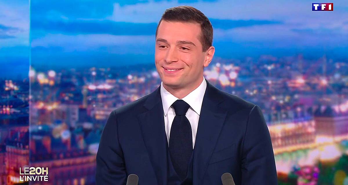 Jordan Bardella fait chuter les audiences du JT 20H de TF1