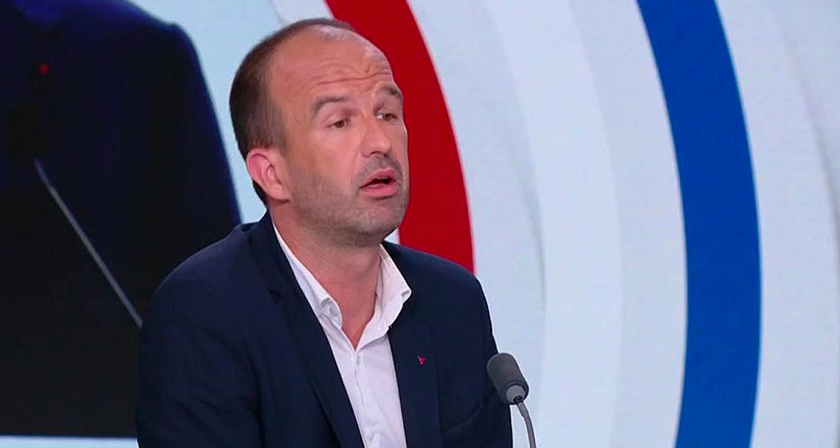 Manuel Bompard accuse BFMTV, une journaliste tape du poing sur la table Manuel Bompard accuse BFMTV, une journaliste tape du poing sur la table