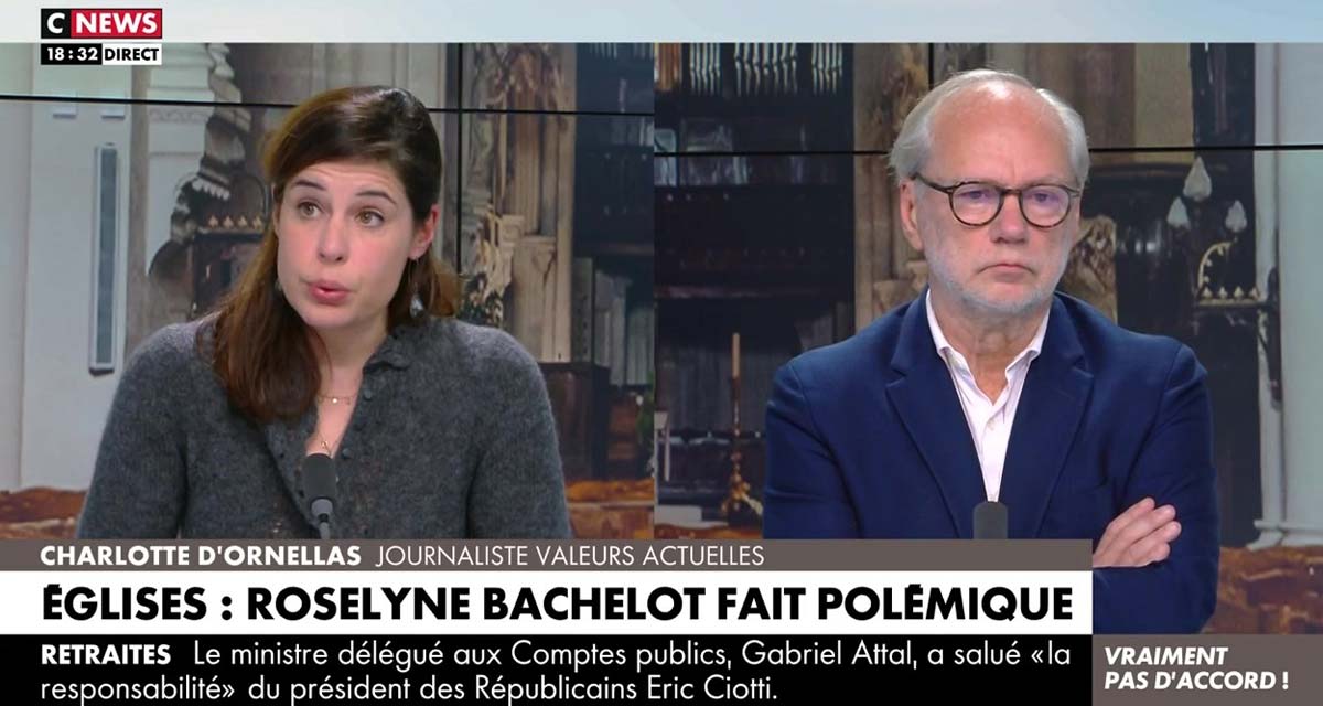 CNews : “C’est hallucinant !”, Charlotte d’Ornellas accusée en direct sur CNews