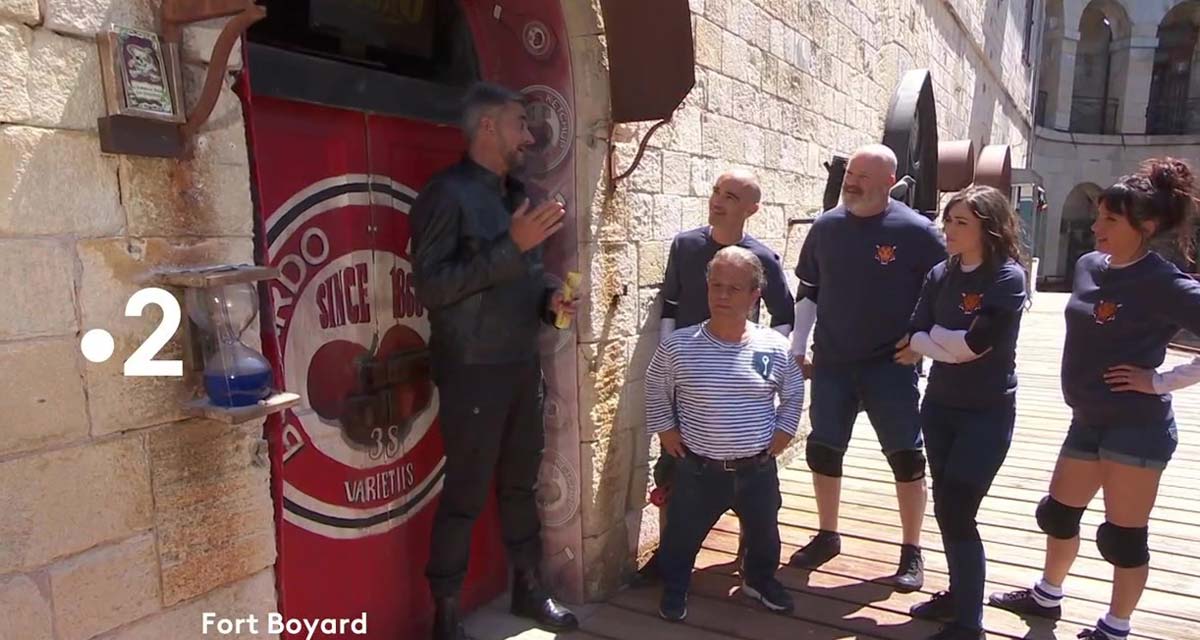 Fort Boyard, les candidats du 16 juillet 2022 : Philippe Etchebest, Elsa Esnoult, Terence Telle, Aldebert, Cyril Gane, Erika Moulet... face au Père Fouras sur France 2