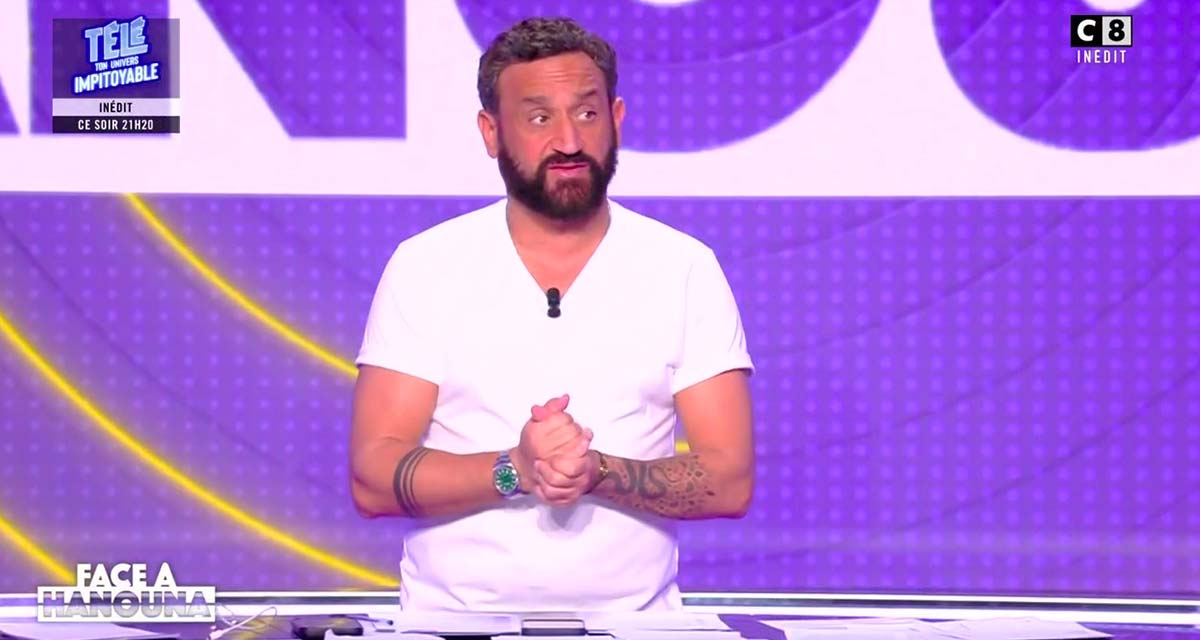 Cyril Hanouna plie sous la pression après avoir déclenché une polémique sur C8