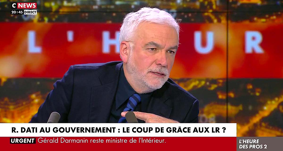 Pascal Praud accuse Anne-Elisabeth Lemoine dans L’heure des Pros sur CNews