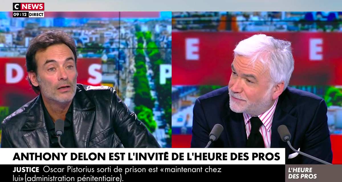 Malaise entre Pascal Praud et Anthony Delon sur CNews