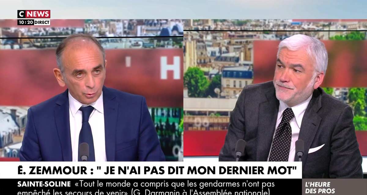 L’Heure des pros : Eric Zemmour crie au scandale sur CNews, Pascal Praud piégé en direct