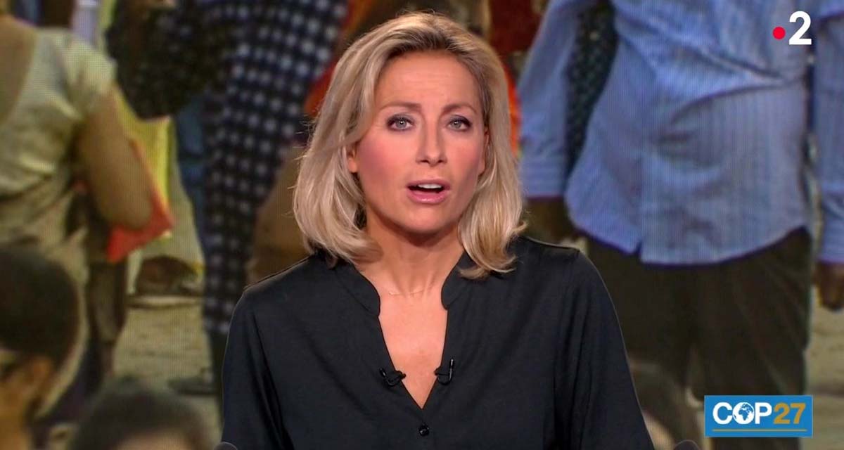 JT 20H : Anne-Sophie Lapix s’écroule en direct sur France 2