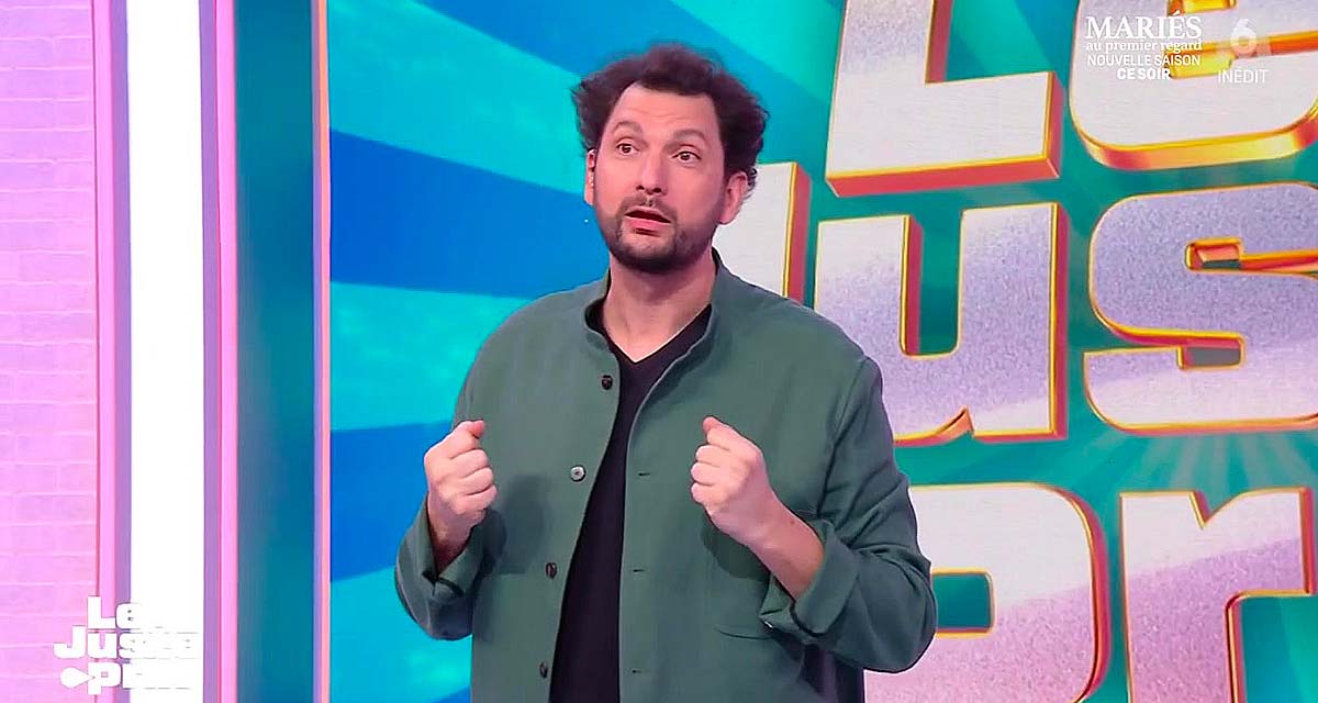 Le Juste Prix : Eric Antoine blessé par un candidat en plein tournage sur M6