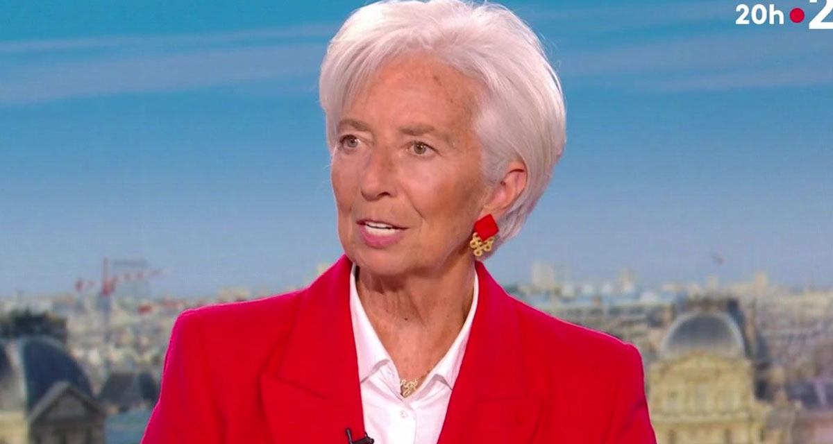 Christine Lagarde : sa grande annonce au JT de 20H de France 2 Christine Lagarde : sa grande annonce au JT de 20H de France 2