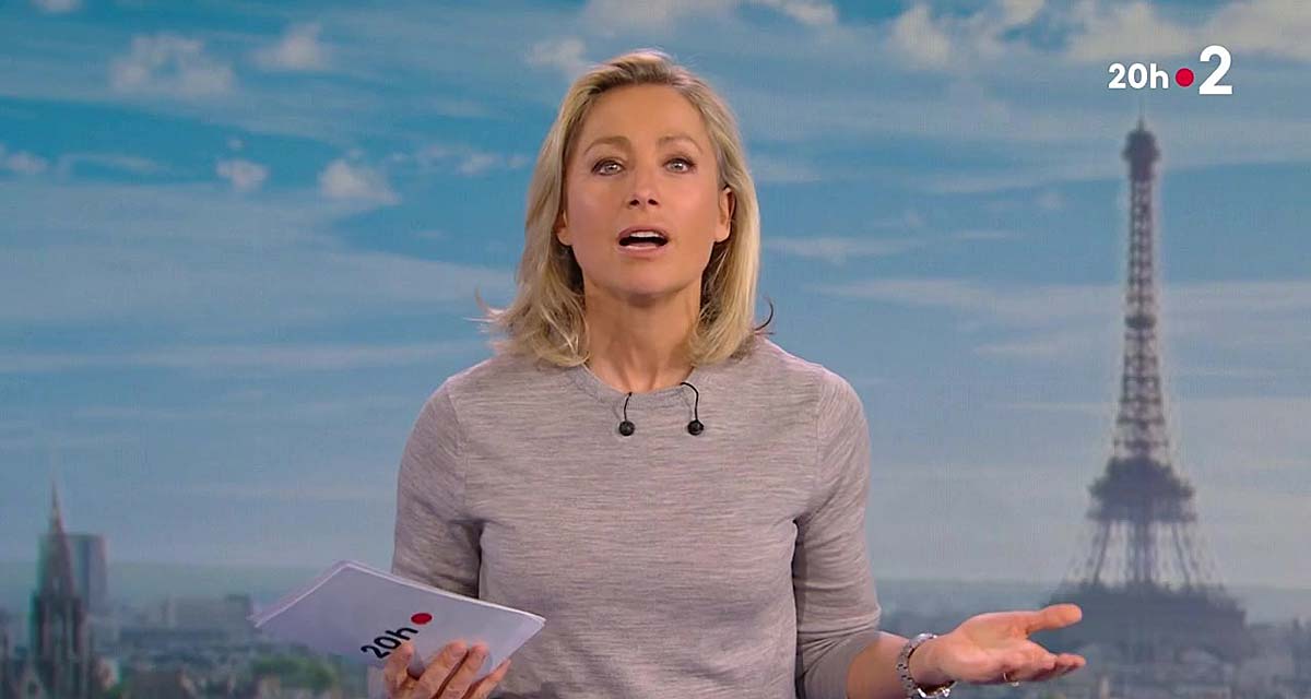 Anne-Sophie Lapix chante au JT 20H sur France 2 (VIDEO)