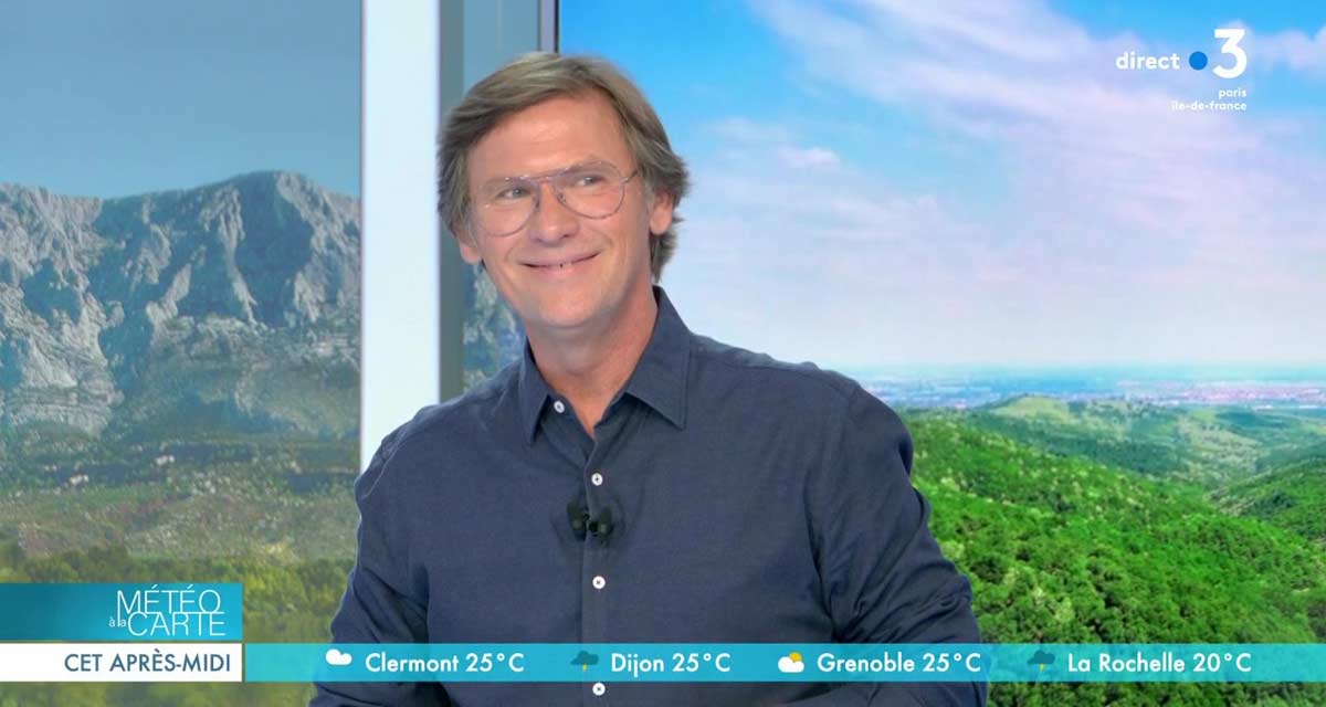 « C’est pas la fin du monde ! » Laurent Romejko se croit hors antenne dans Météo à la carte sur France 3