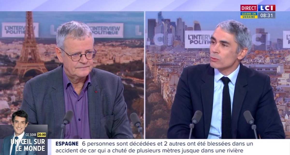 « Messieurs… soyez bons et intéressants… », la surprenante annonce en direct sur LCI de Bernard Poirette à Damien Fleurot