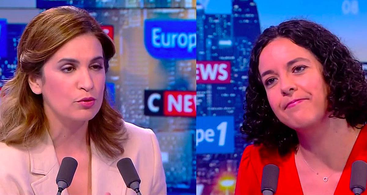 “Vous n’avez pas honte !” Manon Aubry accusée par Sonia Mabrouk, l’interview tourne à l’affrontement sur CNews “Vous n’avez pas honte !” Manon Aubry accusée par Sonia Mabrouk, l’interview tourne à l’affrontement sur CNews