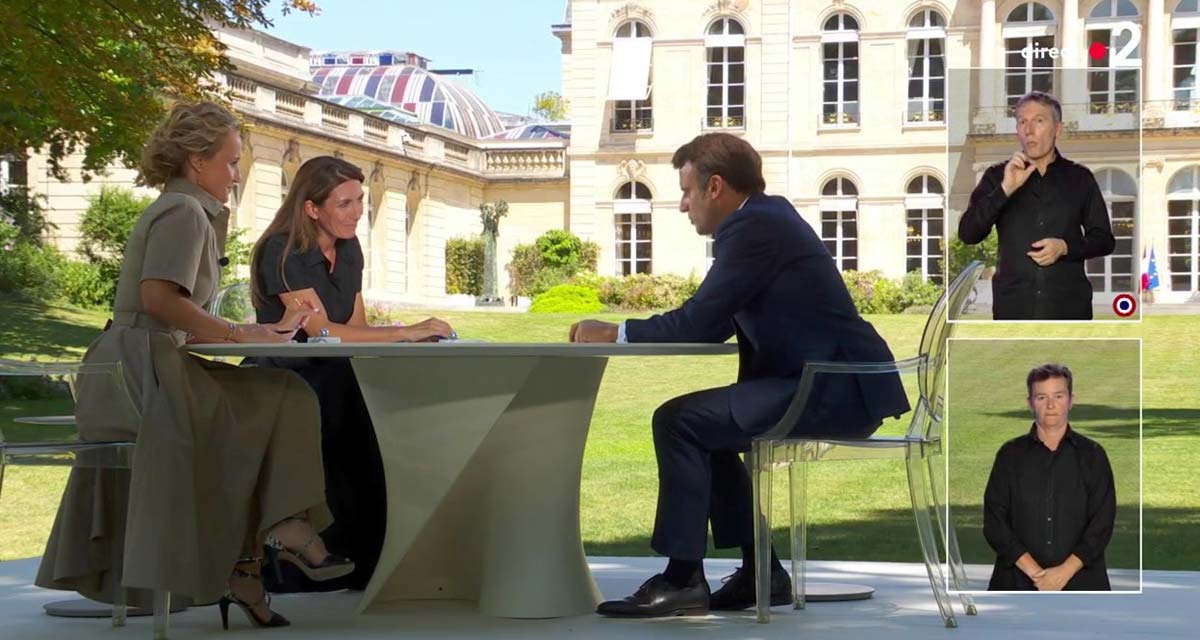 Interview Macron : quelle audience pour Caroline Roux et Anne-Claire Coudray après le défilé du 14 juillet ?