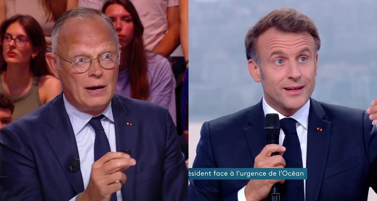 Édouard Philippe met K.O Emmanuel Macron Édouard Philippe met K.O Emmanuel Macron