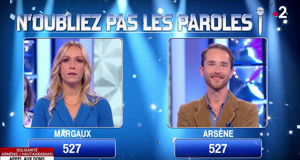 N’oubliez pas les paroles : Nagui remplacé, cette règle qui énerve les téléspectateurs après l’élimination d’Arsène contre Margaux sur France 2