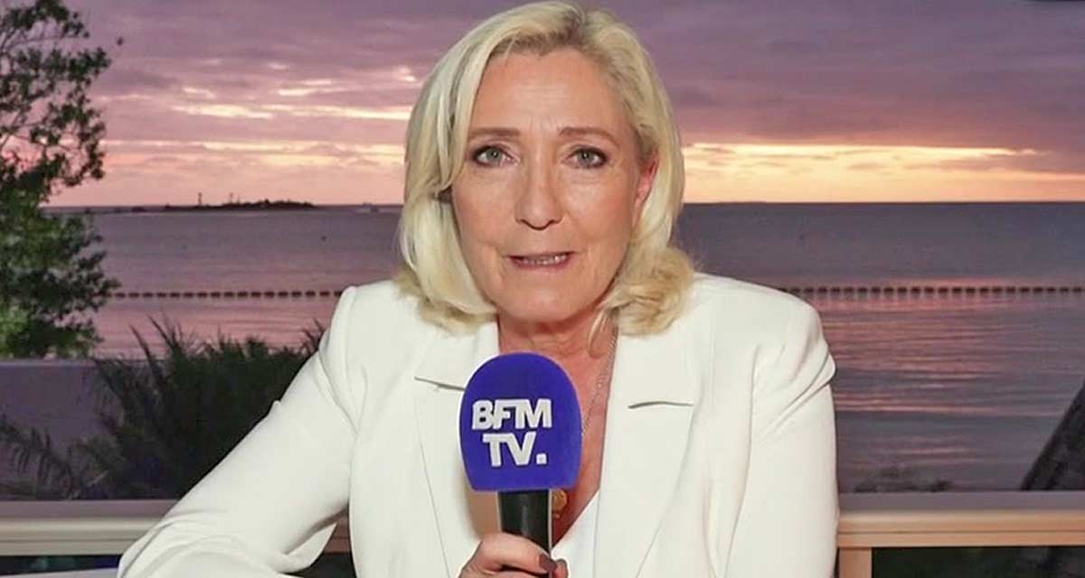Marine Le Pen prévient et menace sur BFMTV, elle refuse de répondre à la question Marine Le Pen prévient et menace sur BFMTV, elle refuse de répondre à la question