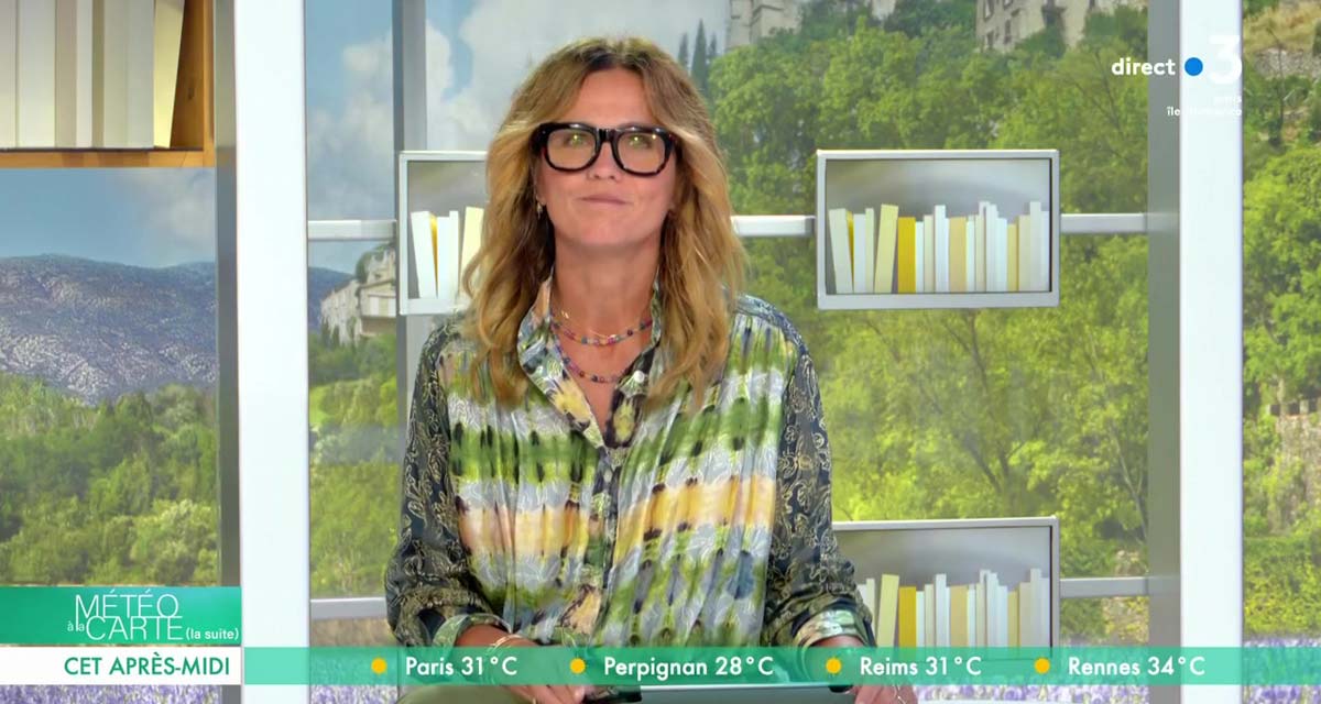 Marine Vignes se lâche, elle fait un carton dans Météo à la carte sur France 3