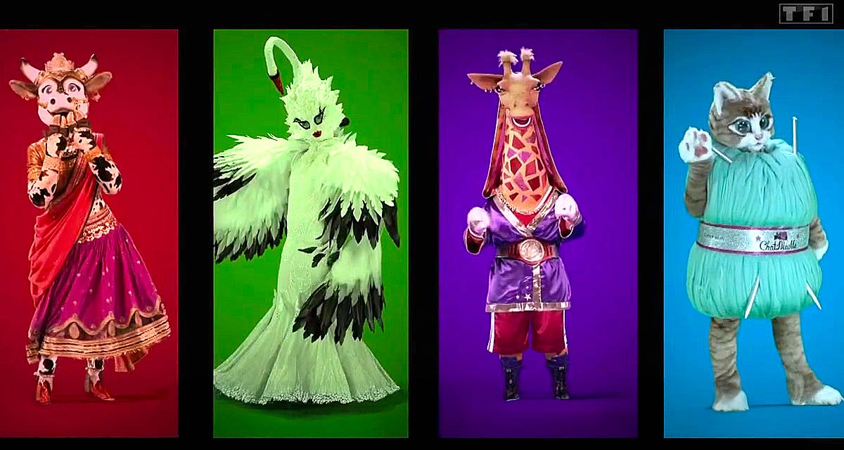 Mask Singer : qui se cache derrière le Chaton, le Cygne, la Girafe et la Vache ? Tous les indices et les noms Mask Singer : qui se cache derrière le Chaton, le Cygne, la Girafe et la Vache ? Tous les indices et les noms