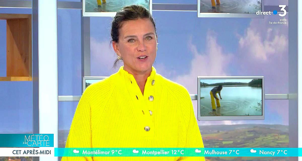 Marine Vignes se met à chanter en direct, elle s’excuse dans Météo à la carte