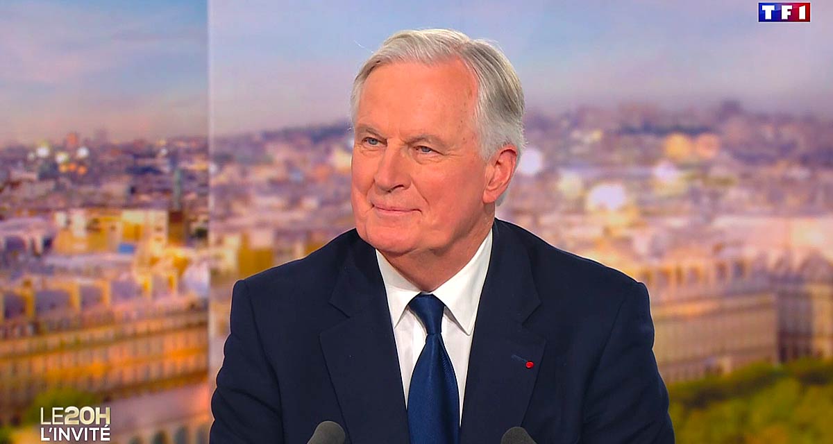 Michel Barnier coupé en plein direct sur TF1 Michel Barnier coupé en plein direct sur TF1