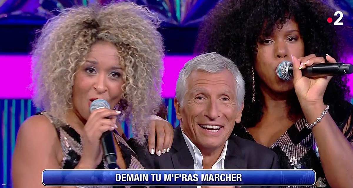 N’oubliez les paroles : Nagui, pris au piège, veut appeler sa femme, la maestro Caroline éliminée sur France 2 ?