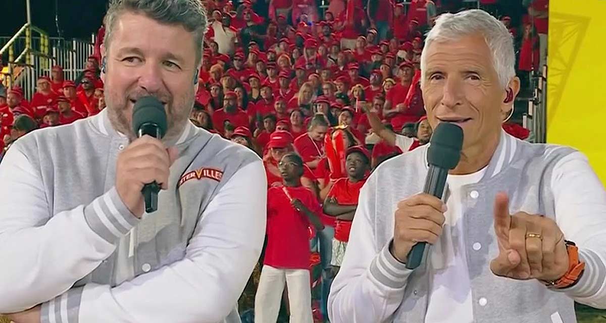 Intervilles : coup de tonnerre pour Nagui et Bruno Guillon sur France 2 Intervilles : coup de tonnerre pour Nagui et Bruno Guillon sur France 2