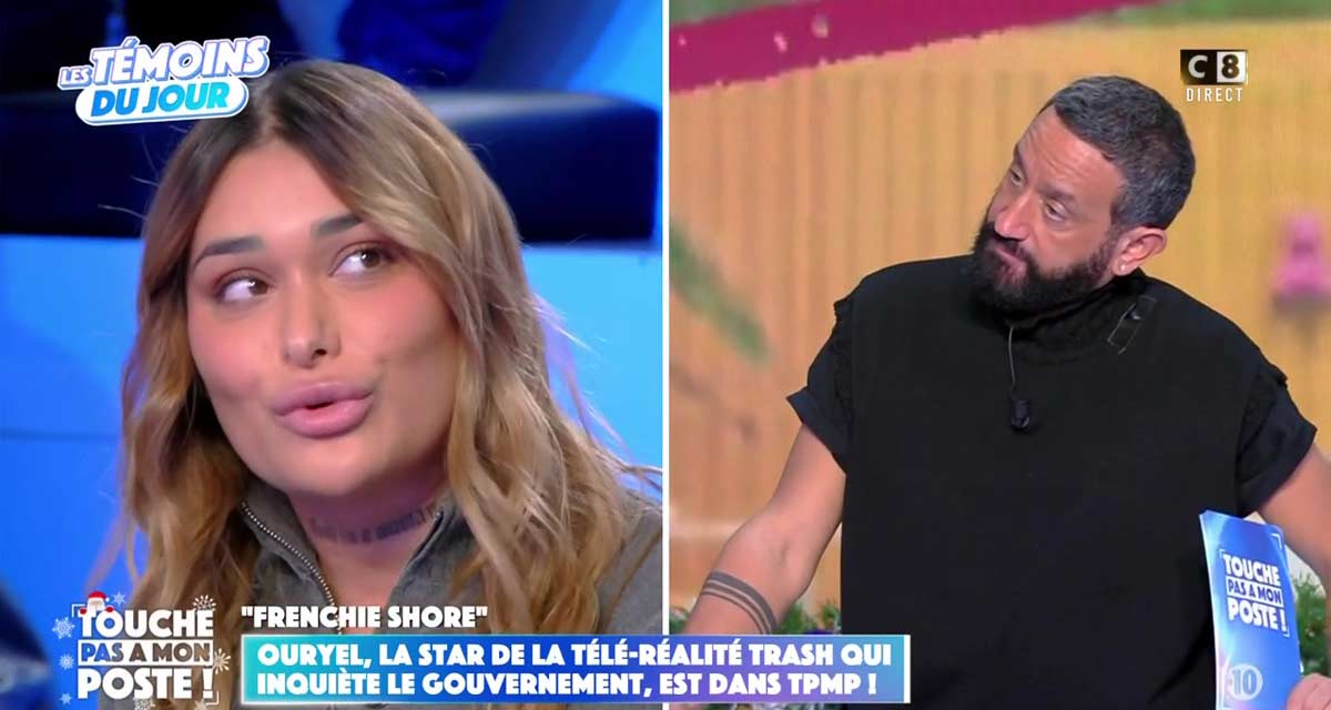 Touche pas à mon poste : Cyril Hanouna interpelle la production, la mise au point de Ouryel (Frenchie Shore) face à Géraldine Maillet sur C8