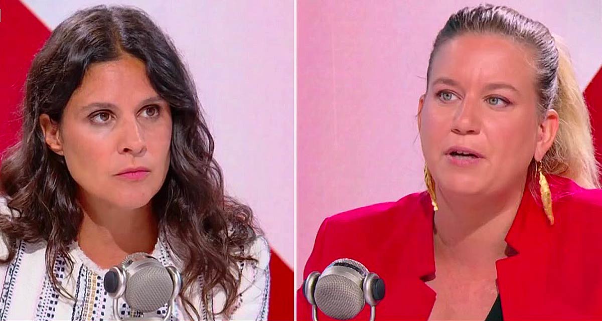 Mathilde Panot perd son sang-froid, Apolline de Malherbe la rembarre  