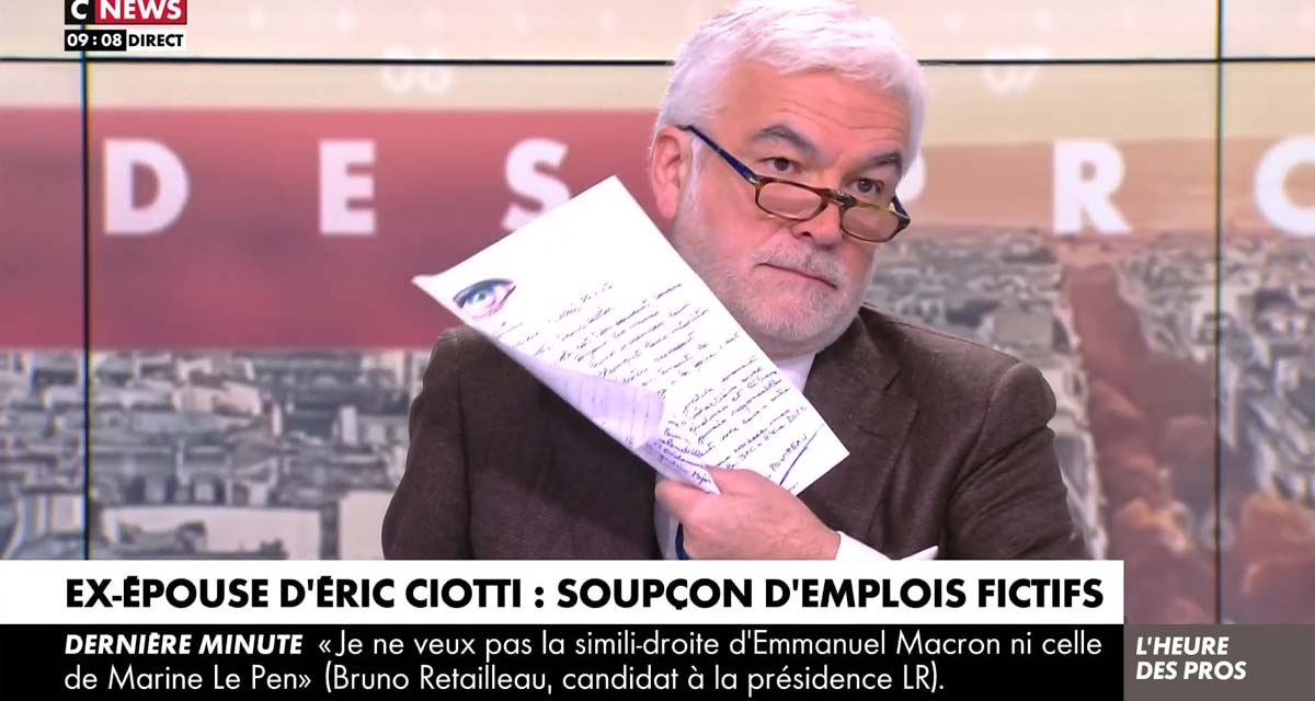 L’heure des pros : Eric Naulleau explose en direct sur CNews, Pascal Praud -excédé- brandit une lettre inattendue