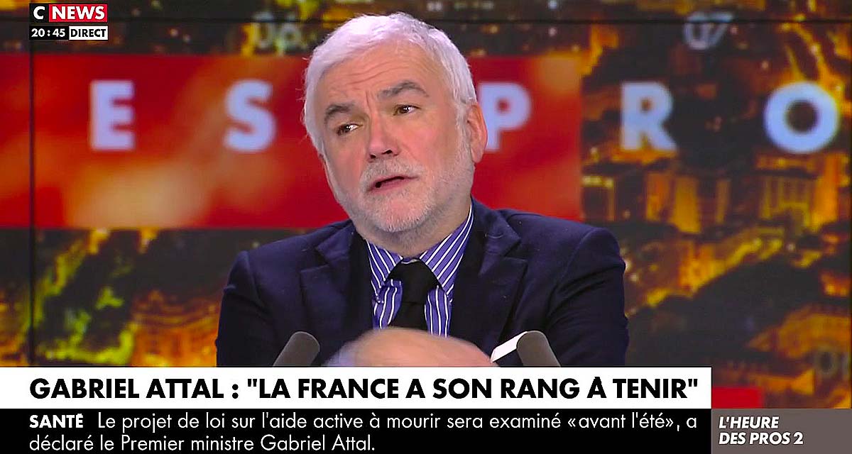 L’heure des pros : violente attaque contre Pascal Praud en direct sur CNews